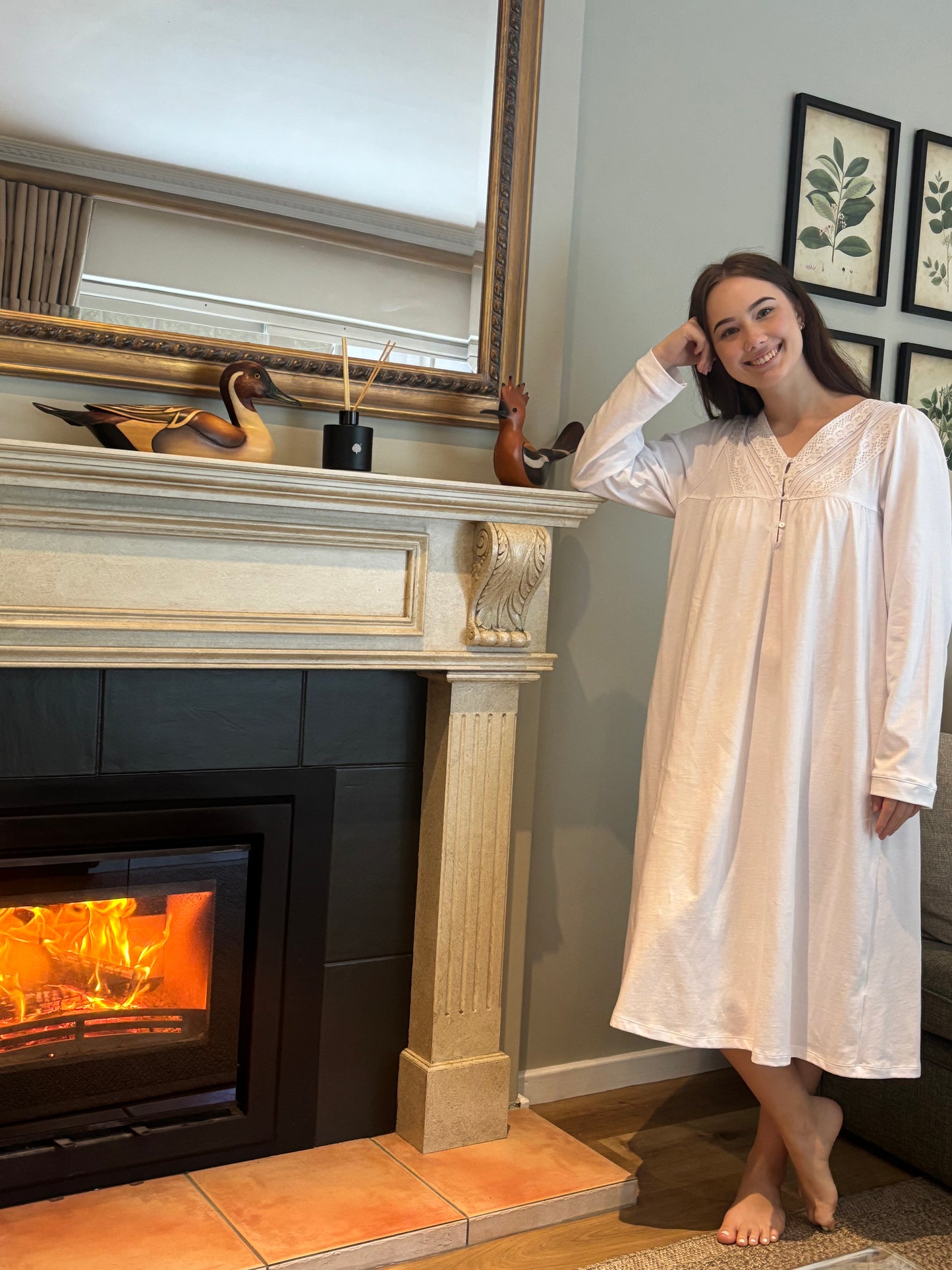 Nightie | Viola | 100% Cotton Knit