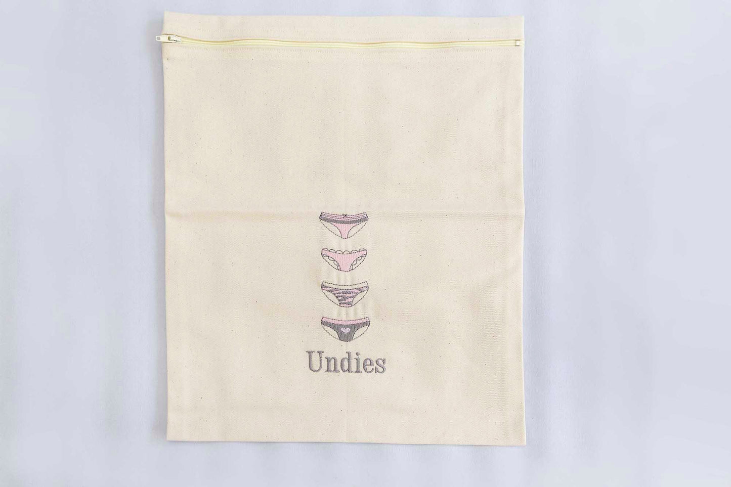 Cream Undies Bag No 6