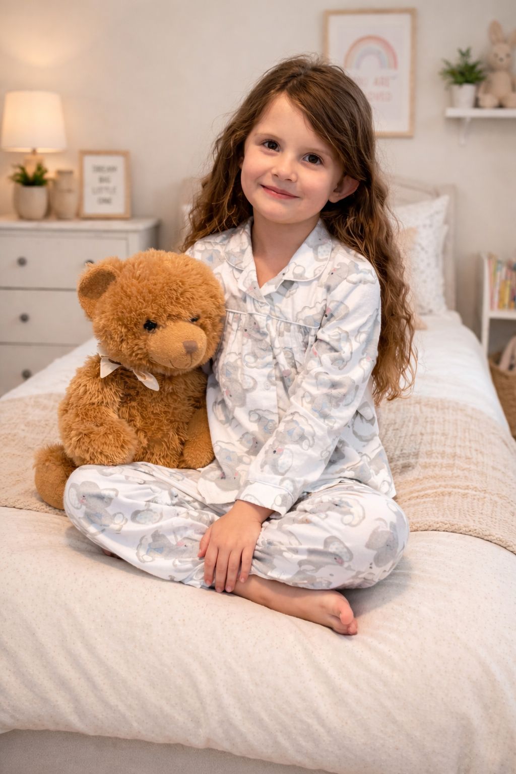 Elephant Grey Classic Kiddies PJs