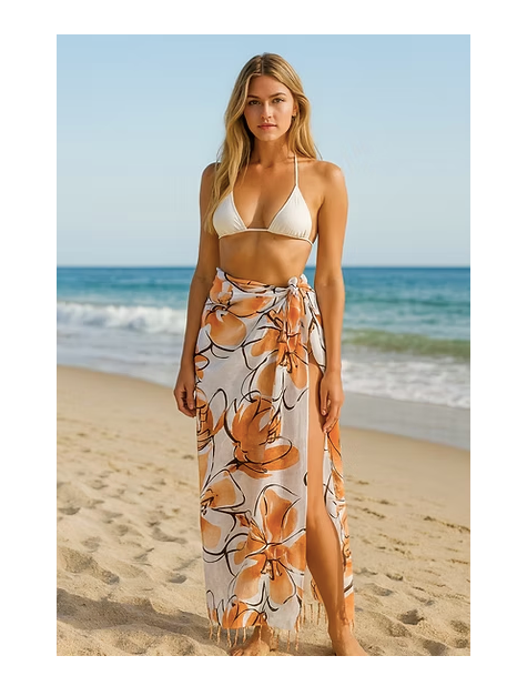 Sarong | Rust Floral