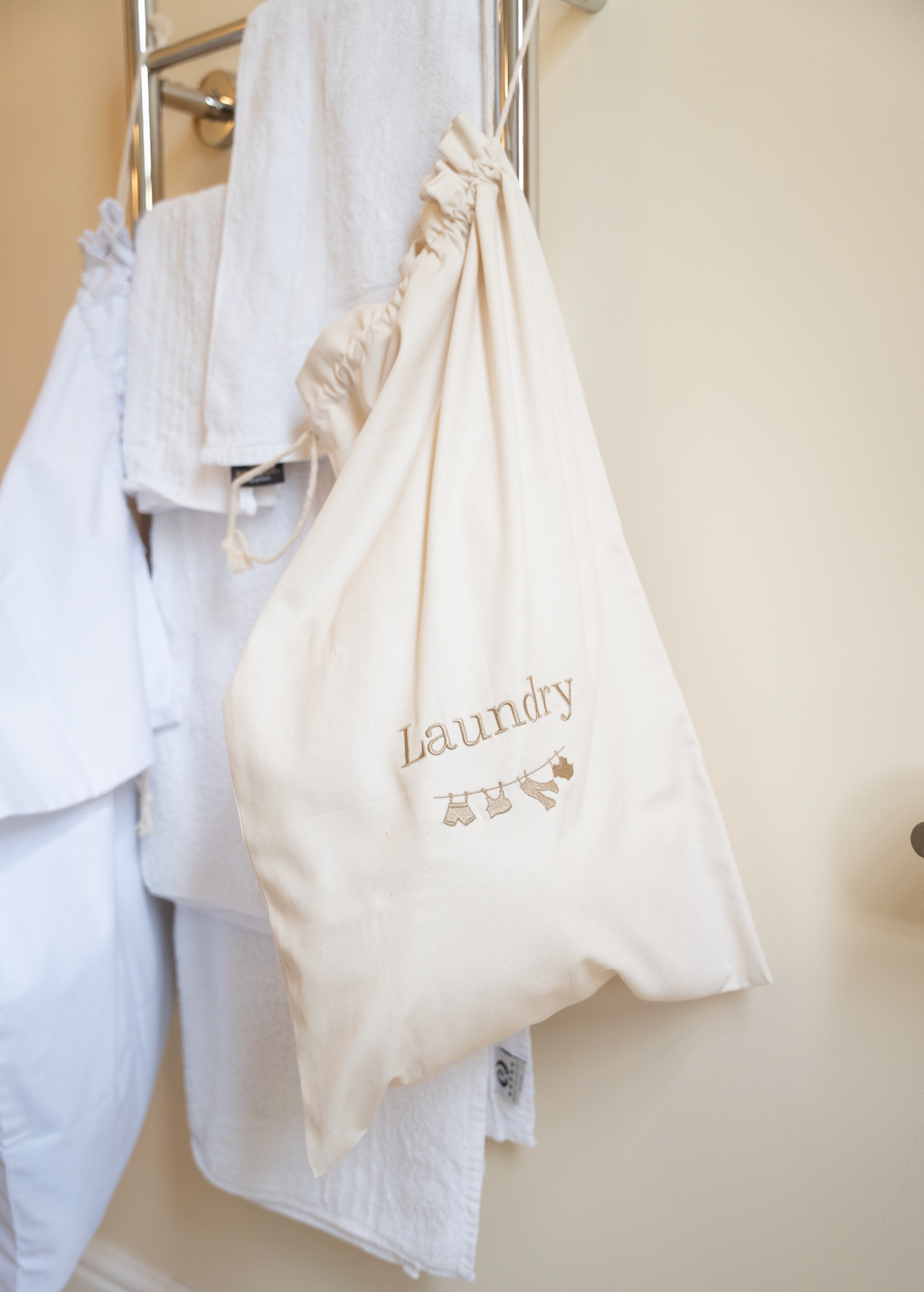Large Laundry Bag | Cream