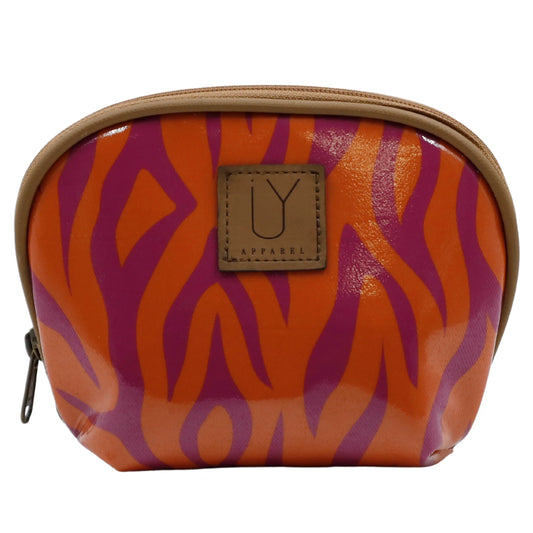 Make Up Pouch - Tangerine Tiger