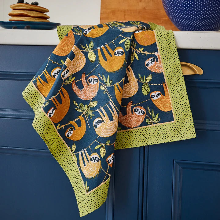 Hanging Around Tea Towel