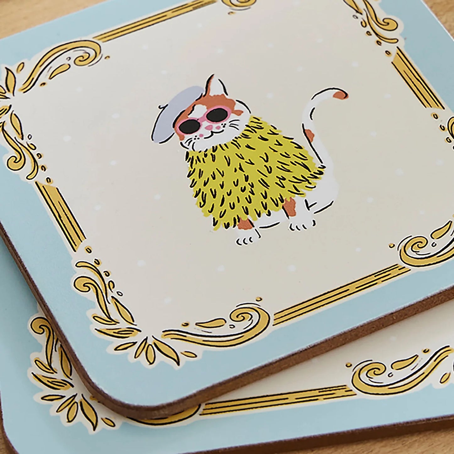 Cool Cat Coasters