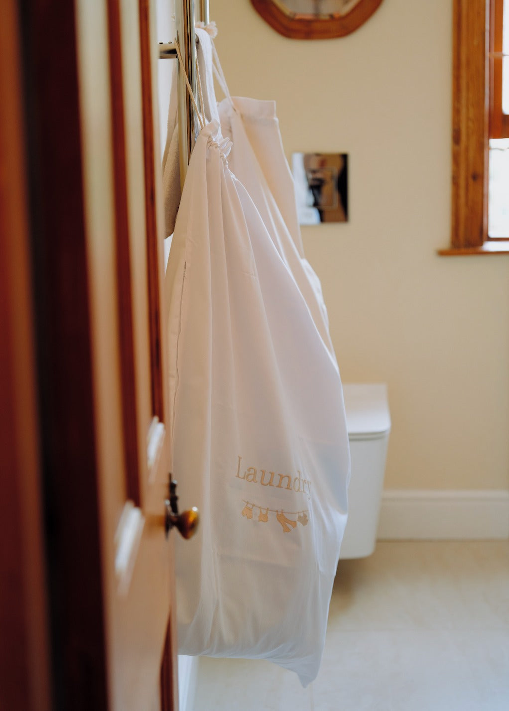 Large Laundry Bag | White