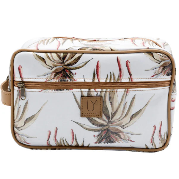 Large Toiletry Bag - White Aloe