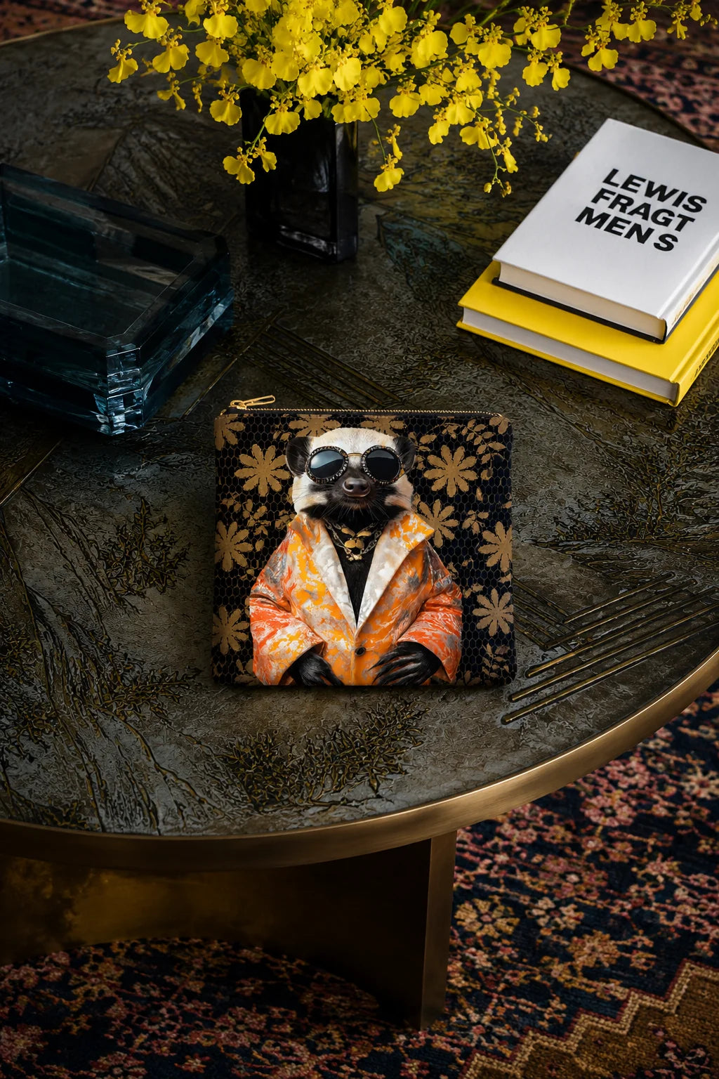 The Tourist Honey Badger | Coin Purse 13 x 13 cm