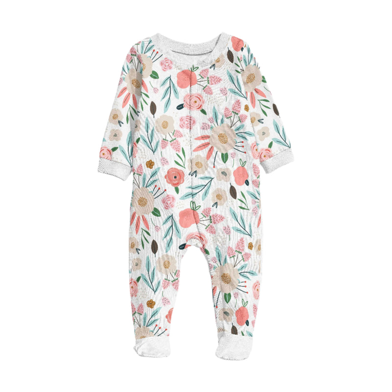 Footy Romper with Feet | Oh so pretty