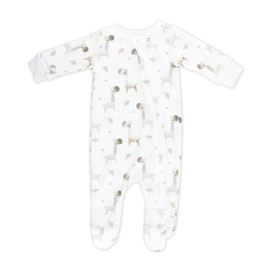 Footy Romper with Feet | Kameelperd