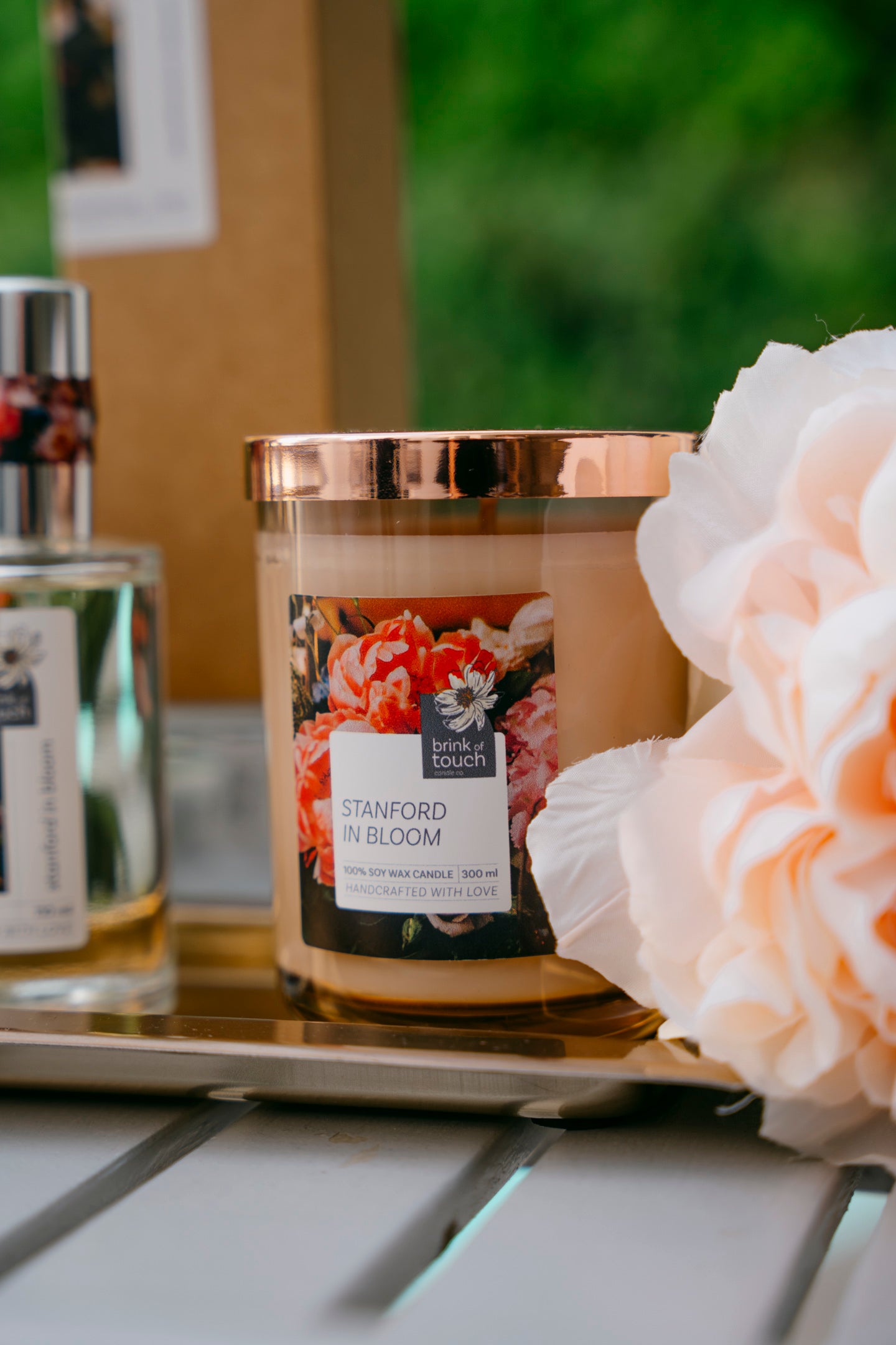 Stanford in Bloom Candle