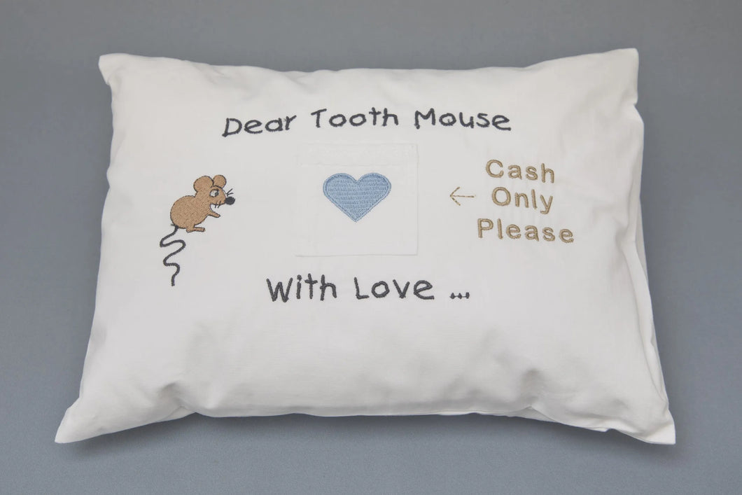 Dear Tooth Mouse – Blue Heart