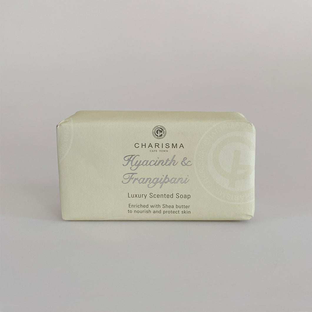 Hyacinth and Frangipani Luxury Scented Soap