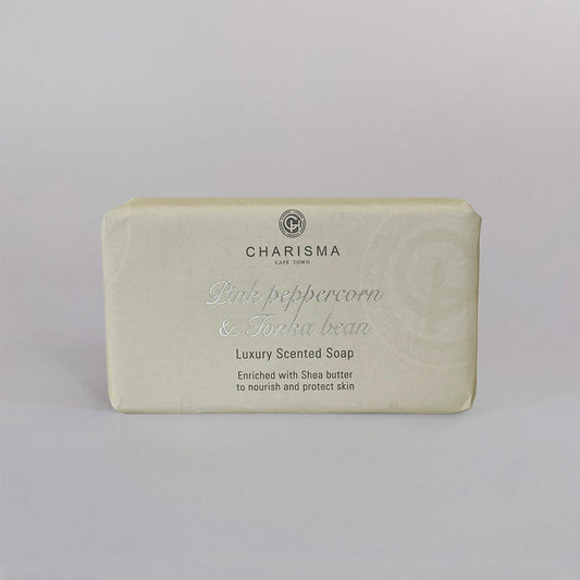 Pink Peppercorn and Tonka Bean Luxury Scented Soap