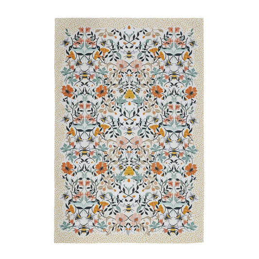 Bee Bloom Tea Towel