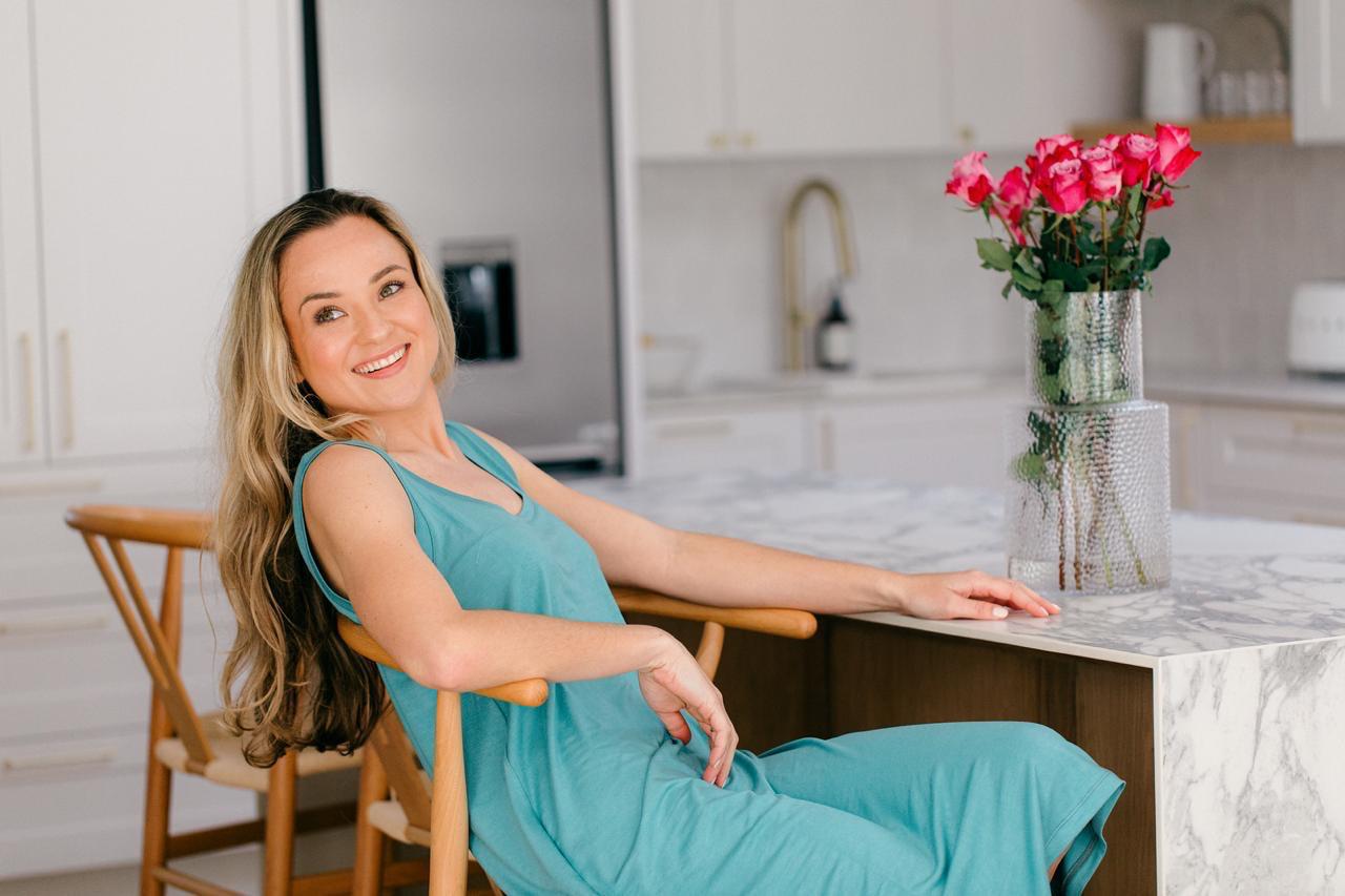 Sleeveless Sleepshirt | Duck Egg | 96% Rayon Knit & 4% Spandex