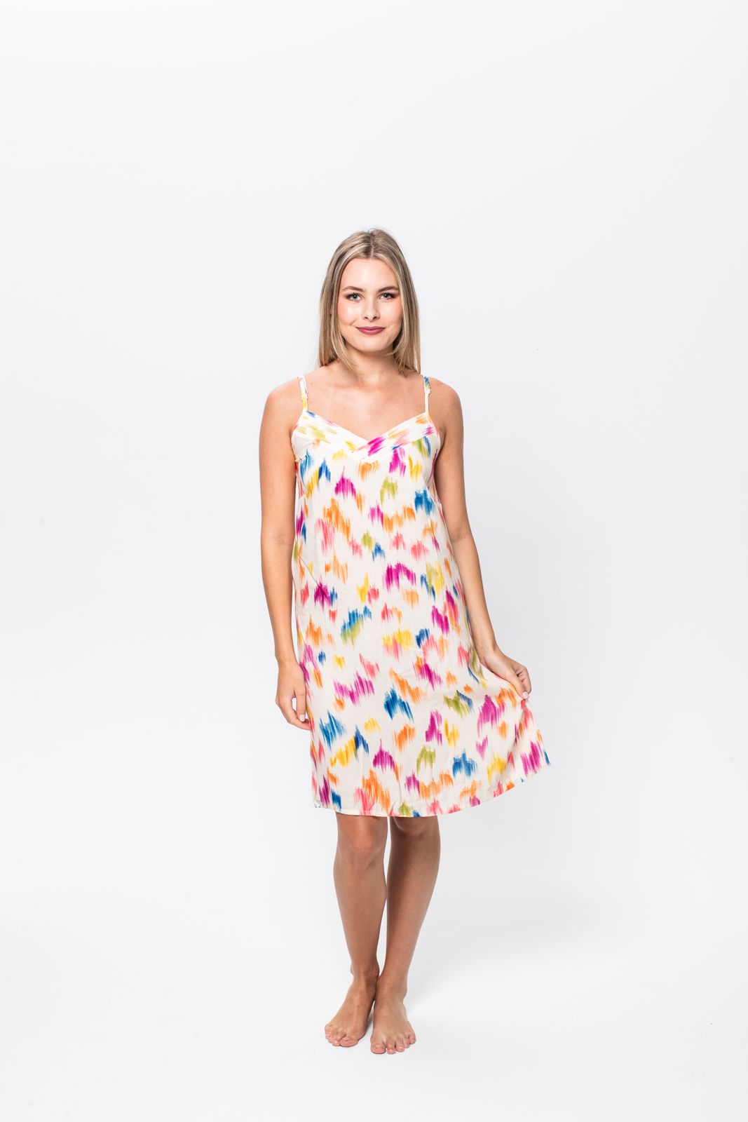 Chemise | Paint Splat | 100% Rayon
