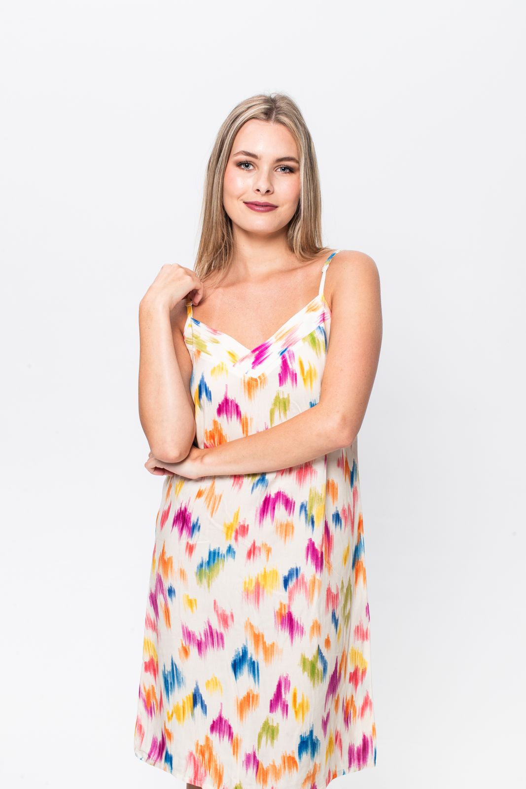 Chemise | Paint Splat | 100% Rayon