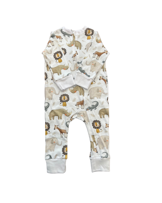Cuff Romper with No Feet | Okapi