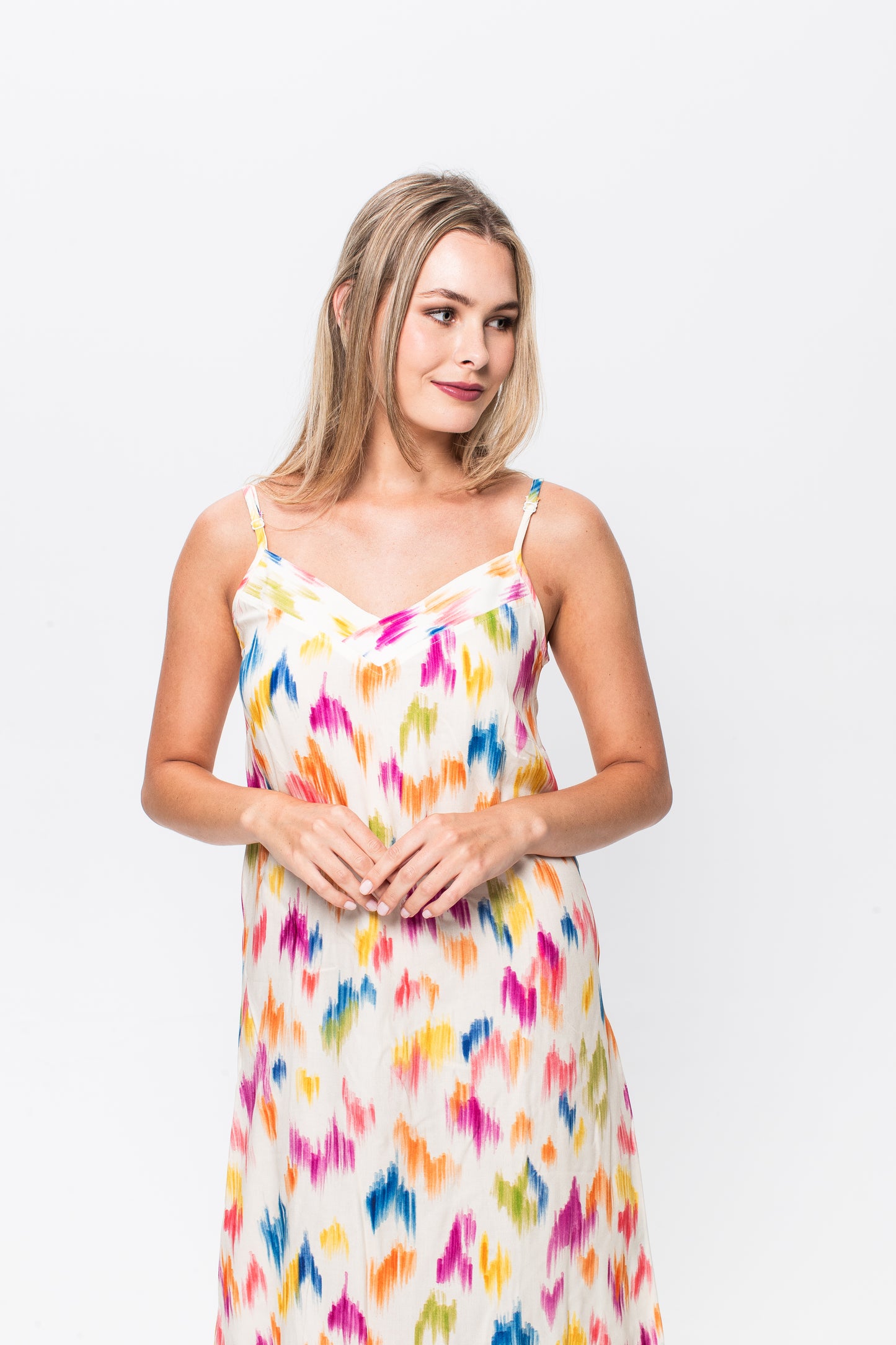 Chemise | Paint Splat | 100% Rayon