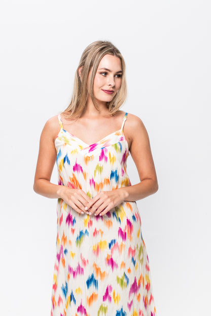 Chemise | Paint Splat | 100% Rayon