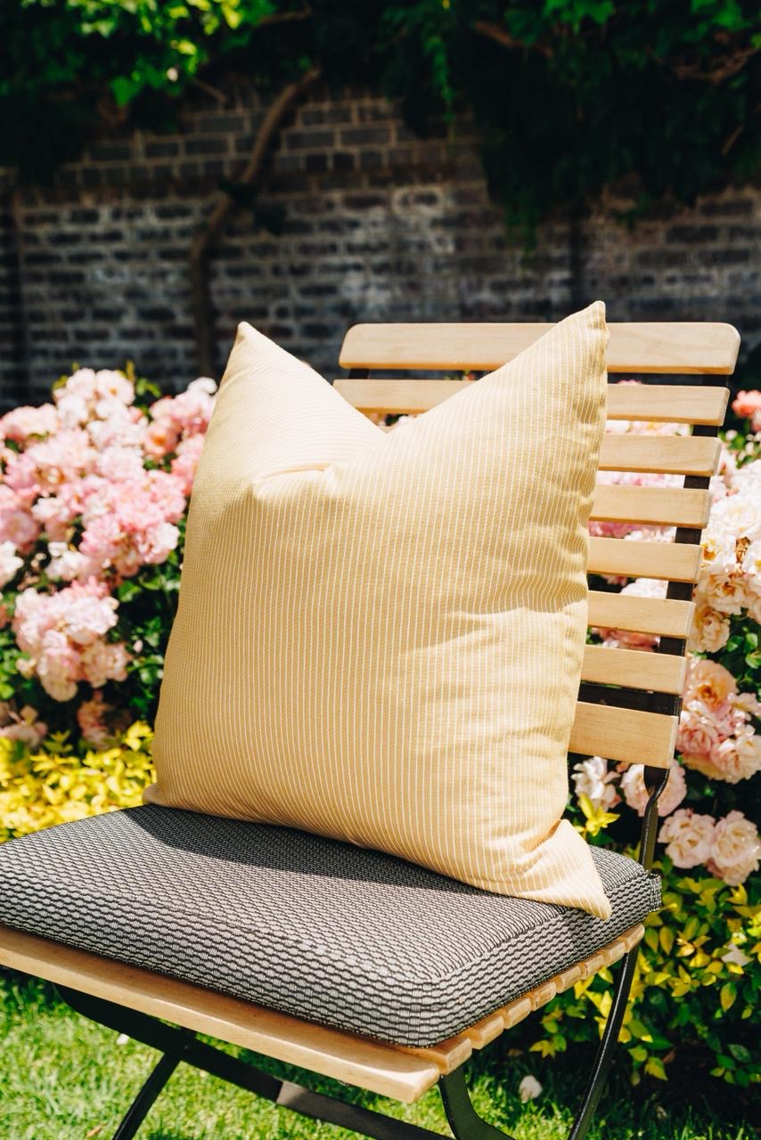 Scatter Cushions | Ochre Stripe