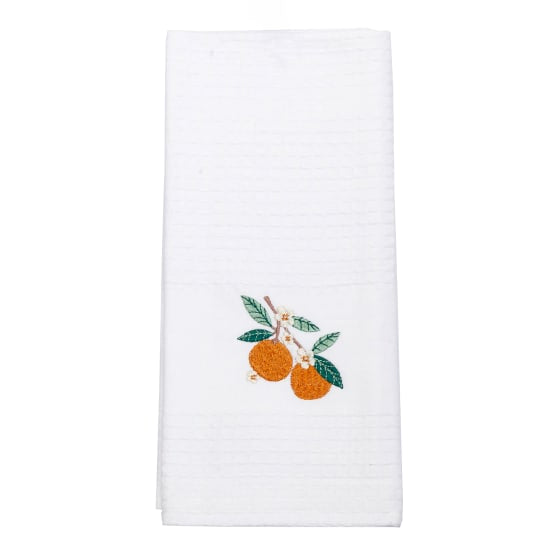 Tea Towel | Orange Orchid