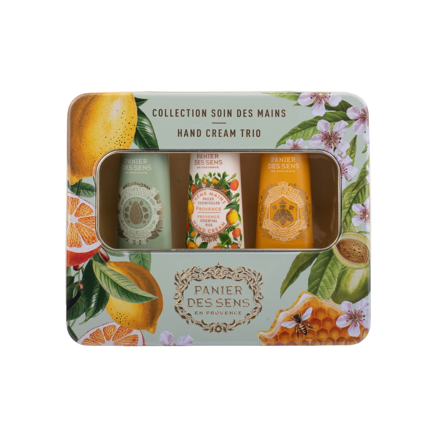 Hand Care Gift Tin Honey| Almond | Provence