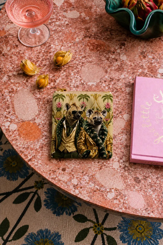 The Tourist Hazel And Hymie Hyena | Coin Purse 13 x 13 cm