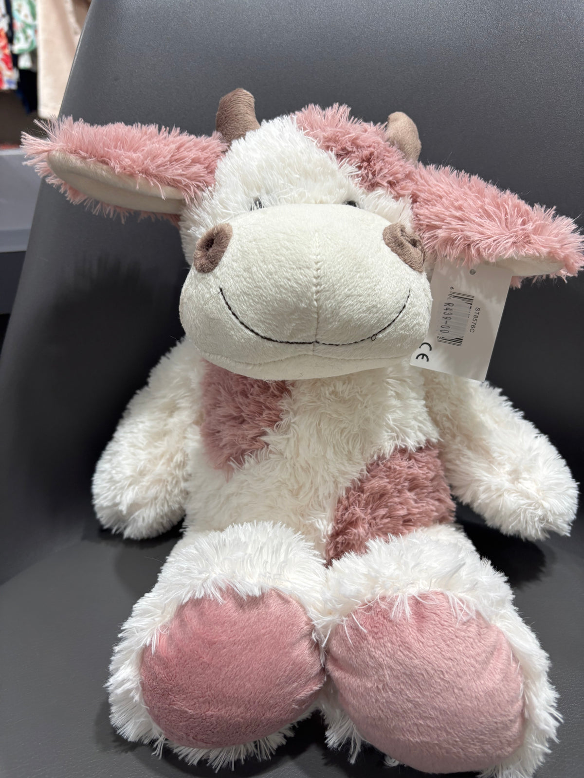 Cow Pink and White Medium |28cm