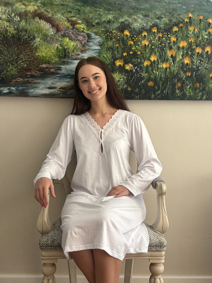 Sleepshirt | Sonia | 100% Cotton Knit