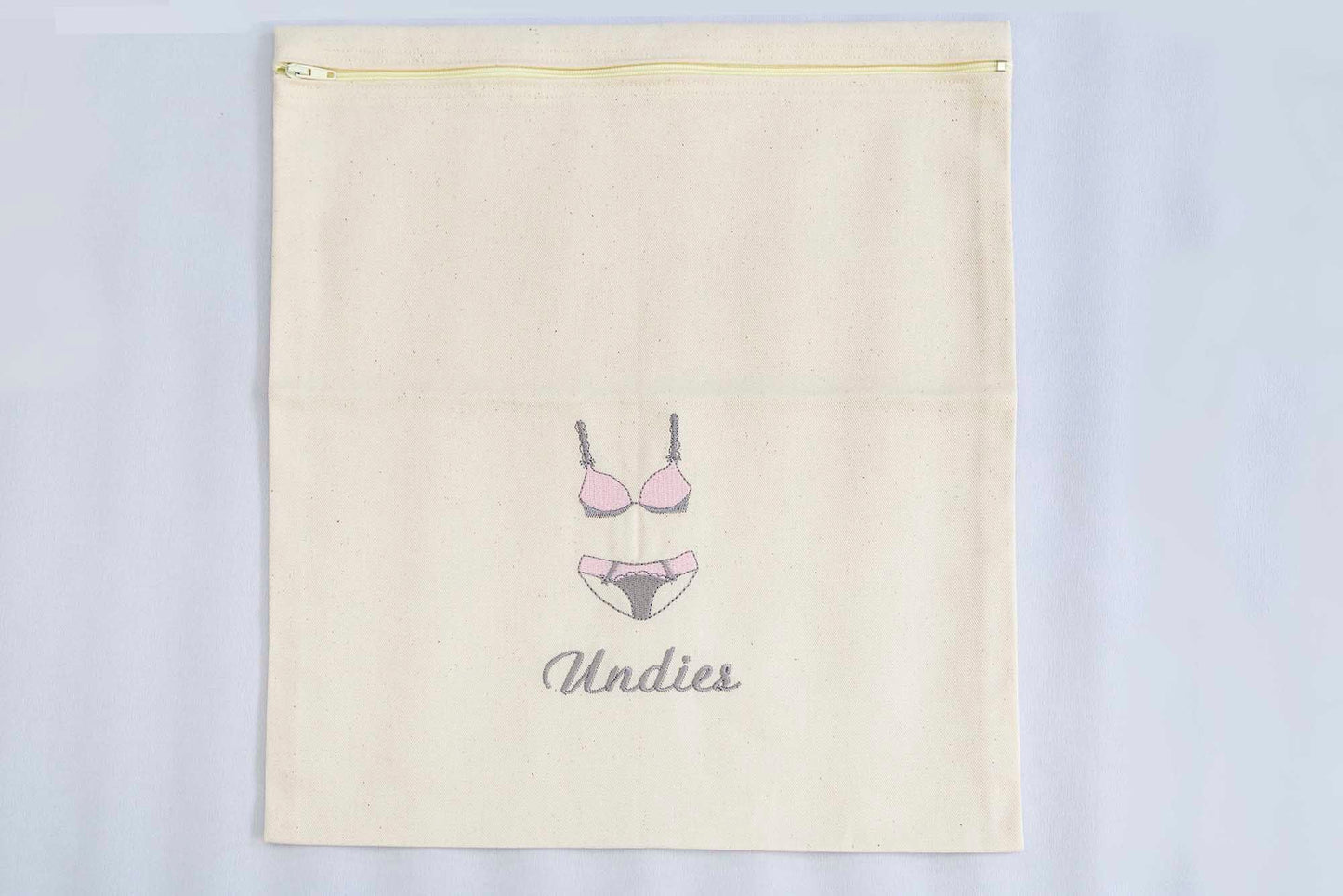 Cream Undies bag No 1