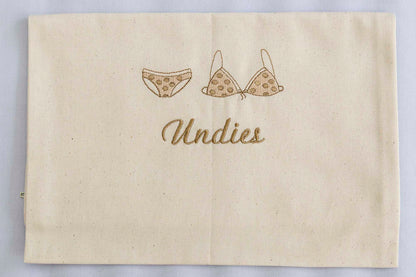 Cream Undies bag No 4
