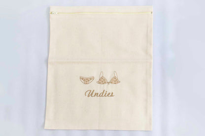 Cream Undies bag No 4