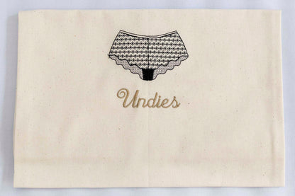 Cream Undies Bag No 5