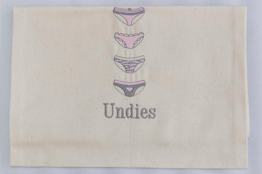 Cream Undies Bag No 6