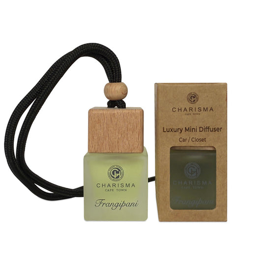 Wooden Top Car Diffusers | Frangipani