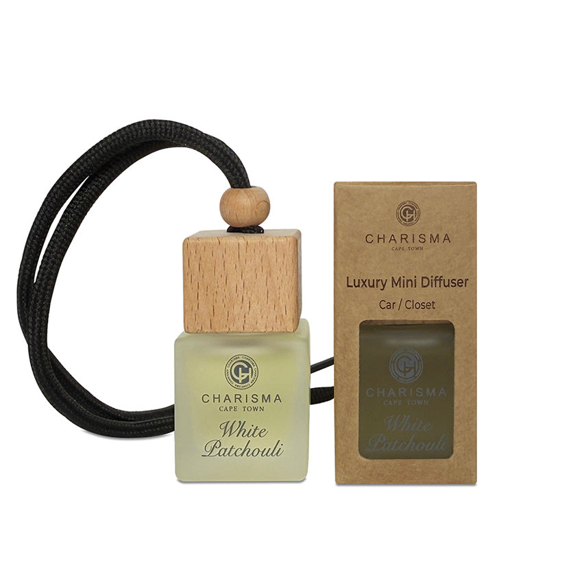 Wooden Top Car Diffusers | White Patchouli
