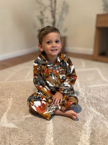 Brown Dog Classic Kiddies PJs