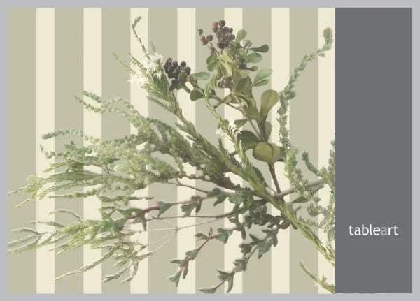 Disposable Placemats | Fynbos Stripes