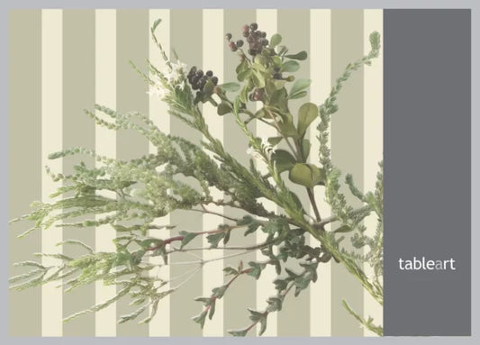 Disposable Placemats | Fynbos Stripes