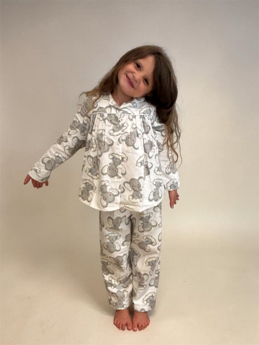 Elephant Grey Classic Kiddies PJs