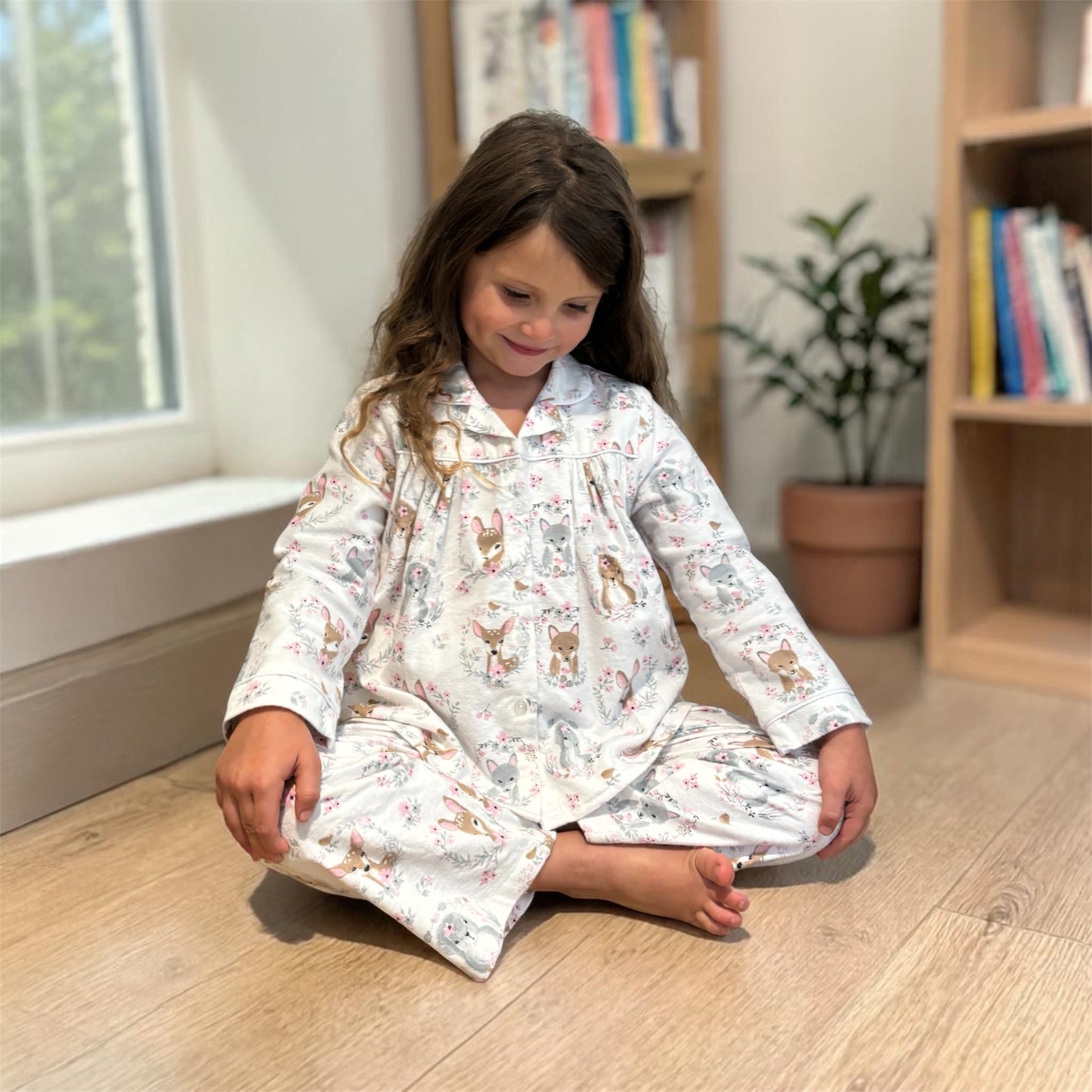 Fox and Deer Classic Kiddies Pjs