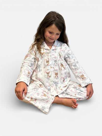 Fox and Deer Classic Kiddies Pjs