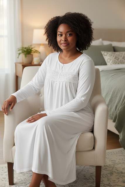Nightie | April | 100% Cotton Knit
