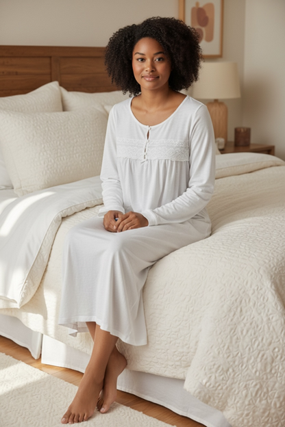 Nightie | April | 100% Cotton Knit