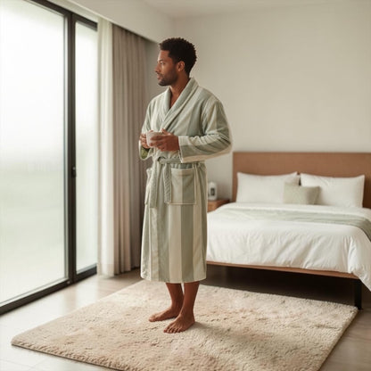 Plush Fleece Gown| Jade