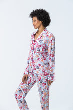 Load image into Gallery viewer, Fan Flower Classic Rayon Pjs - Long Sleeve Top &amp; Long Pant
