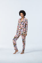 Load image into Gallery viewer, Geometrics Classic Rayon Pjs - Long Sleeve Top &amp; Long Pant
