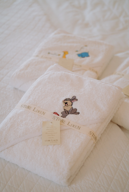 Baby Hooded Cotton Towel | Rabbit