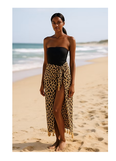 Sarong | Leopard Bold